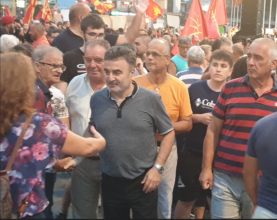 Единствена Македонија: Народот синоќа кажа НЕ на бугаризацијата, ако власта има грам морал да распише избори, во спротивно ќе се случи народ